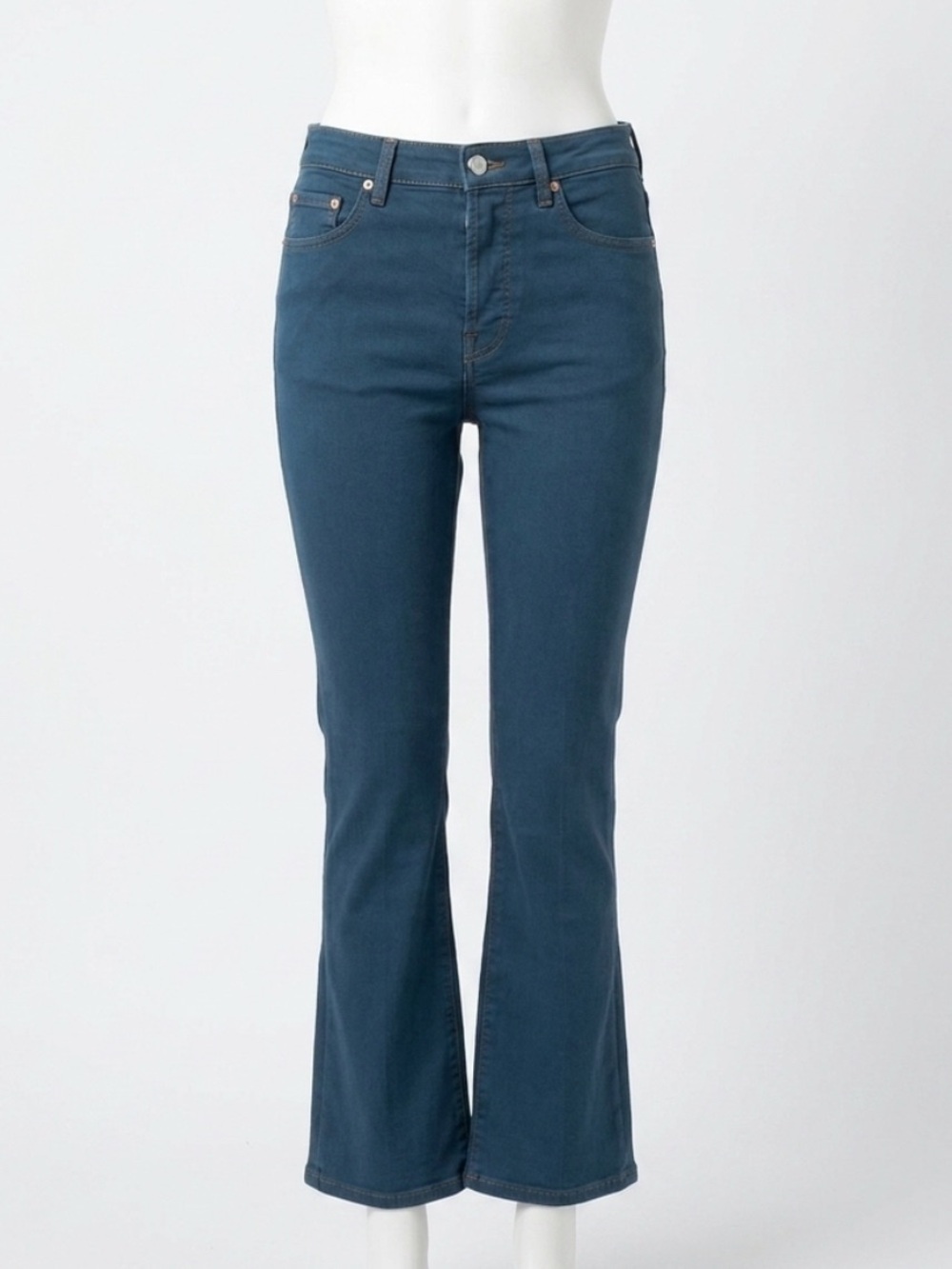 Closed Women’s Boot Cut Jeans in Teal Blue